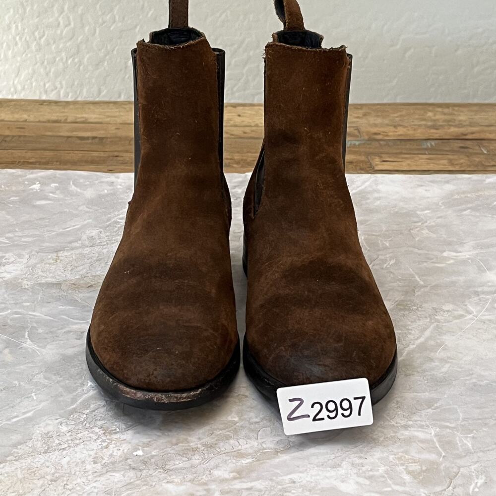 Thursday Boot Co. Cavalier Chelsea Ankle Boot Womens 8.5 Chestnut Brown Suede - Picture 14 of 14